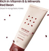 Skinfood Red Bean Scrub Foam Cleanser, Korean Exfoliating Face Wash with Red Bean Granules - Image 5