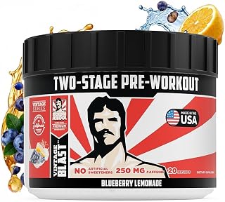 Old School Labs 2 Stage Pre Workout Powder for Massive Pump, Energy & Focus