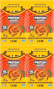 Chickpea Puffs Pizza Party Crunchy Baked Snack, 1.5 oz Bags - Personal Care
