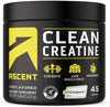 Ascent Clean Creatine Monohydrate, Creapure, Unflavored, 45 Servings