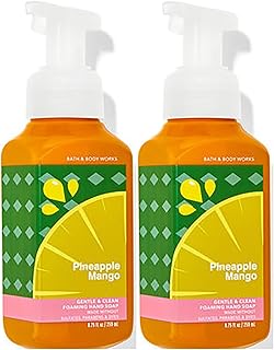Bath and Body Works Gentle & Clean Foaming Hand Soap 8.75 Ounce (Pineapple Mango) - Personal Care