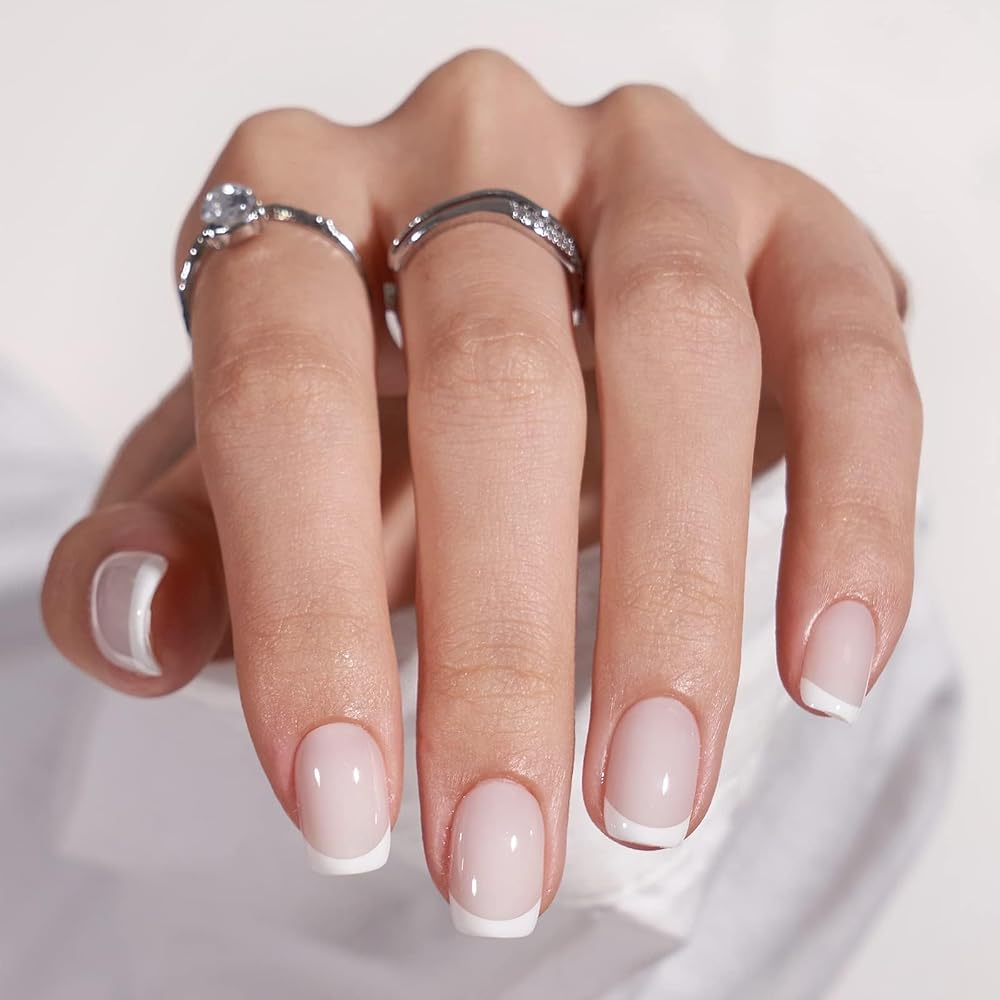 Press On Nails Medium - BTArtbox Perfect Fit Press On Nails Almond Made by Soft Gel, Purple Swirl Glue On Nails with Nail Glue, Reusable Stick On Nails, 15 Sizes, 30Pcs Fake Nails Kit, Purple Galaxy