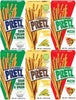 Variety Pack Pretzel Sticks, Sour Cream & Onion, Sweet Corn, Pizza, 2 Each Flavor, 1.09 oz - Image 1