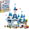 LEGO DUPLO Disney 3in1 Magic Castle Building Set for Family Play with 5 Disney Figures Including Mickey, Minnie, and Their Friends, Magical Adventure Toy for Toddlers Ages 3 and Up, 10998