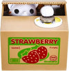 Cat Stealing Money Bank, Piggy Bank for Kids, Coin Bank for Money Saving, Automatic Stealing Money with English Speaking, Creative Gift