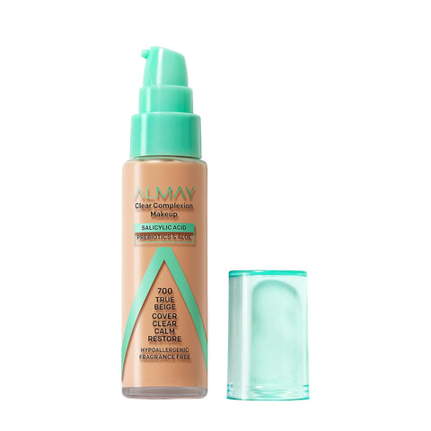 Almay Clear Complexion Acne Foundation Makeup Salicylic Acid, 1 Fl Oz (Pack Of 1)