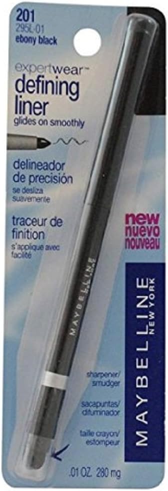 Maybelline ExpertWear Defining Liner 201 Ebony Black