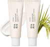 Relief Sun Organic Sunscreen SPF50+,Rice and Probiotics PA++++Korean Cream Care | Korean Skin for All Skin Types | UV Defens Nourishing Skin Protection (2, 2PCS)