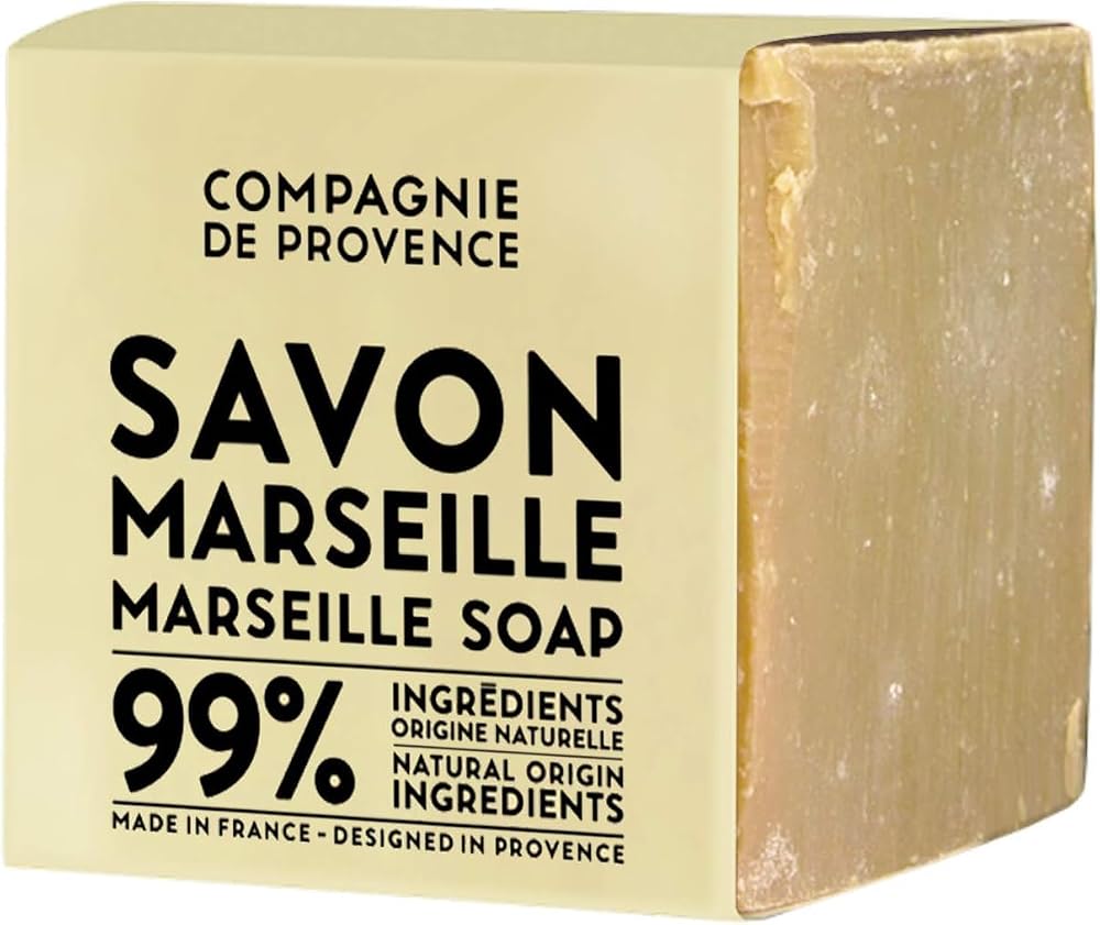 Compagnie de Provence Savon de Marseille Palm Soap Cube, 400 grams - Personal Care