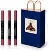 3-Piece Matte Lip Crayon Revlon Gift Set - 008 She's Fly Mauve Rose Shade, Long Lasting Ve - Image 1