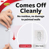 Command Small Wire Toggle Hooks, Damage Free Hanging Wall Hooks with Adhesive Strips, No T - Image 4