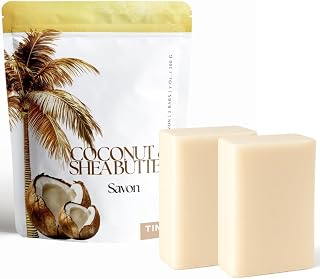 Unscented Bar Soap | Only 7 Ingredients | For Sensitive Skin, Face & Body Wash | Natural Moisturizing Formula with Organic Coconut Oil, Shea Butter & Olive Oil |