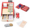 Stele Wooden Cash Register Toy for Kids – Pretend Play Cash Register with Accessories – Educational Wooden Toy for Learning and Fun
