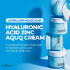 Isntree Ultra-Low Molecular Hyaluronic Acid Zinc Aqua Cream 80ml, 2.71 fl oz | Korean Skin - Image 2