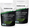 Terrasoul Superfoods Organic Barley Grass Juice Powder, 10 Oz - USA Grown | Made From Concentrated Juice | Superior to Barley Grass