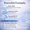Zero Pore Exfoliating Toner Pads, 4.5% AHA Lactic Acid and 0.45% BHA Salicylic Acid with P - Image 2
