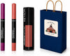 3-Piece Matte & Satin Lipstick Revlon Gift Set - Curated Bold Pink, Mauve & Red Shades, Lo - Image 1