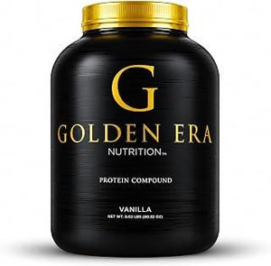 Whey Protein Compound Powder, Vanilla Flavor, Gluten-Free, 5 Pounds