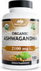 NaturaLife Labs Organic Ashwagandha 2100 mg per Serving – Full Spectrum Root Powder and St - Image 2