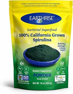 Earthrise Superfood California Spirulina Powder 16oz