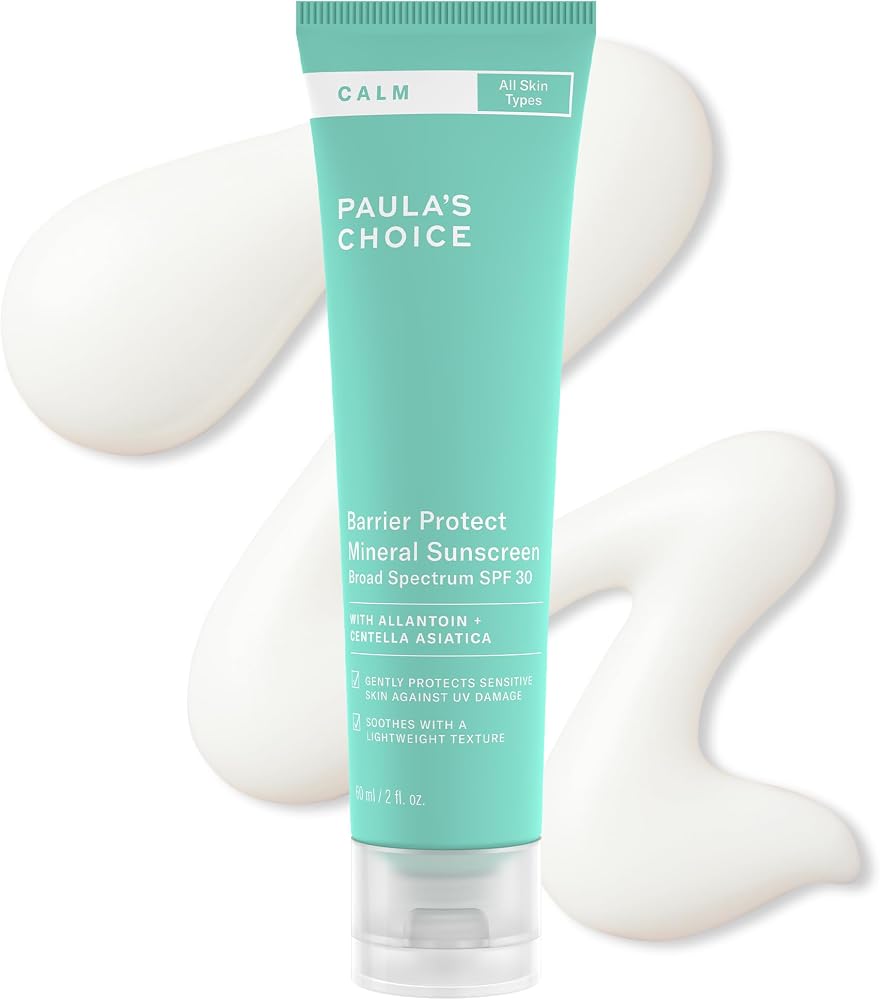 Paula'S Choice CALM Barrier Protect Mineral Sunscreen SPF 30, 2 Oz - Personal Care
