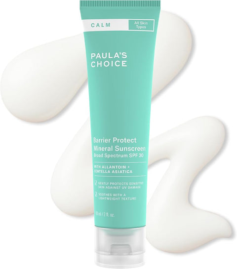 Paula'S Choice CALM Barrier Protect Mineral Sunscreen SPF 30, 2 Oz - Personal Care
