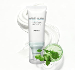 Centella Sunscreen SPF 50, Long-Lasting Protection, Nourishing Skin Protection and UV Defens,Centella Madagascar Sunscreen,Moisturizing Non-Sticky Centella Water-Fit Sun Serum for All Skin