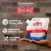 Redmond Real Salt - Ancient Fine Sea Salt, Unrefined, 16 Oz Pouch (1 Pack) - Personal Care - Image 3