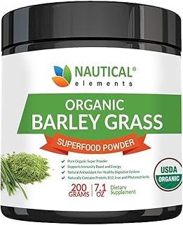 Barley Grass Powder, USDA Certified Organic, 200 Grams