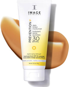 Image Skincare PREVENTION+ Daily Tinted Moisturizer SPF 30 Sunscreen, No White Cast, 3.2oz - Personal Care