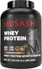 Musashi Whey Protein Powder, Chocolate, 25g Protein, WPC & WPI Blend, 2kg