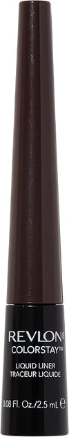 Revlon ColorStay Liquid Eyeliner, Waterproof, Smudgeproof, Longwear Intense Eye Makeup with Fine Tip, Ophthalmologist Tested, Black Brown (252)