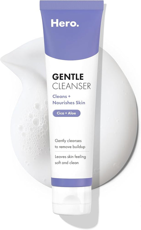 Hero COSMETICS Gentle Face Cleanser for Sensitive Skin, 5.07 Fl Oz - Personal Care