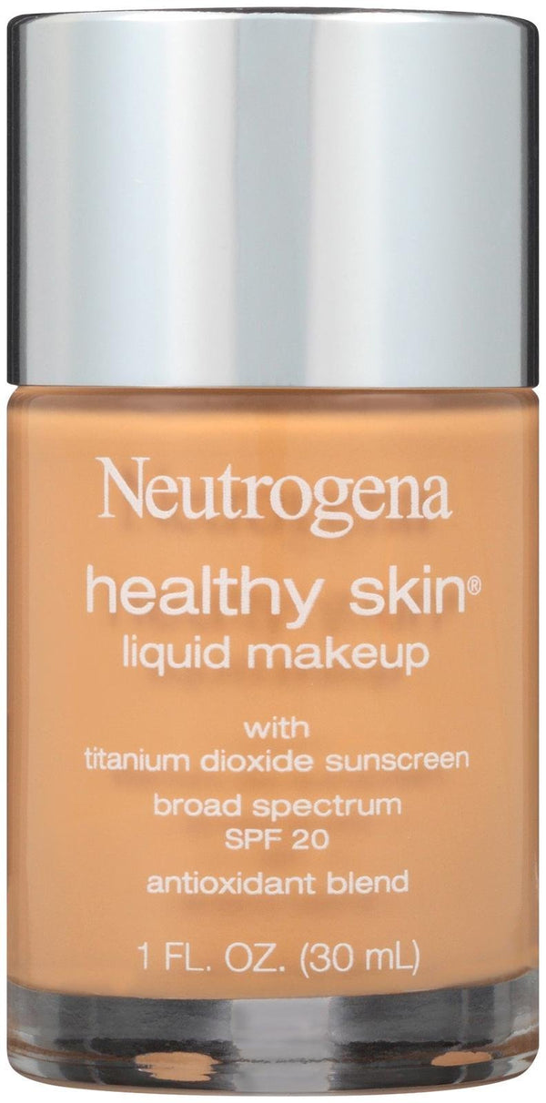 Neutrogena Healthy Skin Liquid Makeup, SPF 20, 85/Honey, 1 Fluid Ounce