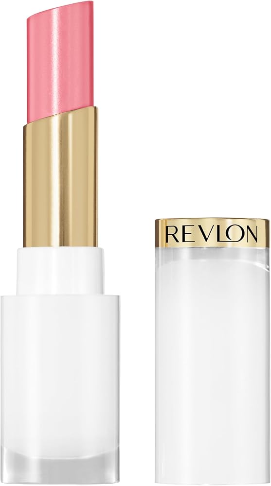 REVLON Super Lustrous Glass Shine Balm, 002 Pink Flip, 0.11 oz