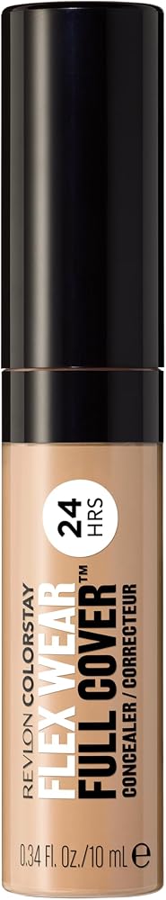 Revlon ColorStay Flex Wear Full Cover Concealer, Medium Deep, 0.34 fl oz