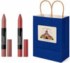 BIG TOP DEALS USA 2-Piece Soft Nude Matte Lip Crayon Set - Image 1