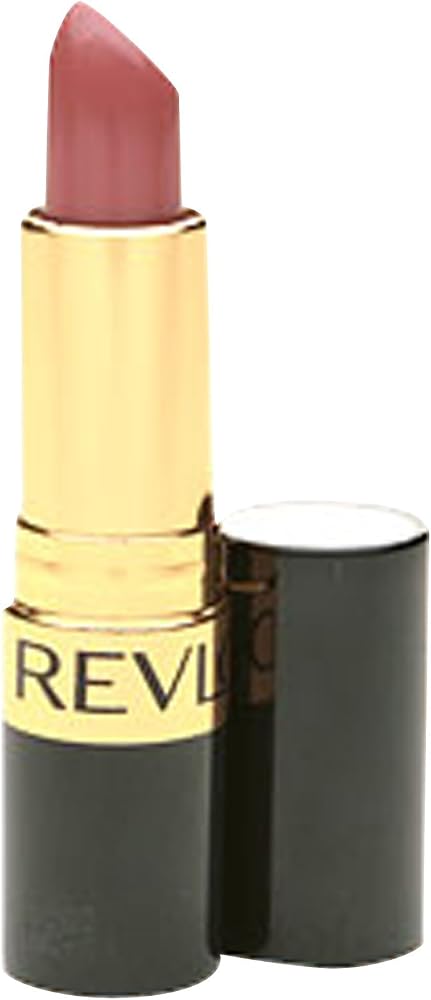 Revlon Lipstick, Super Lustrous Lipstick, Creamy Formula For Soft, Fuller-Looking Lips, Moisturized Feel in Nudes & Browns, Rose Velvet (130) 0.15 oz