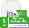 Cerave Hydrating Cleanser Bar, Soap-Free Face & Body Cleanser, 2-Pack - Personal Care - Image 2