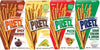 Baked Snack Sticks Variety Pack 1.9 oz 4 Pack – Crunchy Pretzel Sticks Assorted Flavors Spicy Barbecue Sweet Corn Pizza Sour Cream & Onion – Baked Snack Food for Kids & Adults