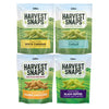 Variety Pack Harvest Snaps Veggie Chips - White Cheddar, Caesar, Mango Chili Lime, Black Pepper - 4 Pack - Healthy Crunchy Snacks - Perfect for On-the-Go and Snacking