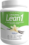 Nutrition 53 Lean 1 Fat Burning Protein Shake, Vanilla Flavor, 15 Serving Tub