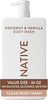 Native Clean Body Wash, Gentle & pH-balanced for Sensitive Skin, 24-Hr Freshness for Women - Image 1
