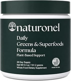 Daily Greens & Superfoods Powder | Organic Greens Powder with Whole Food Nutrients, Prebiotic Fiber, Probiotic & Adaptogens | Plant-Based Superfood Blend | Vegan, Gluten Free
