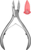 Revlon No-Ricochet Nail Nipper, Silver, 1 Count - Image 2