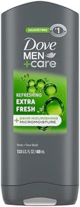 DOVE MEN + CARE Body and Face Wash Refreshing Extra Fresh Body Wash13.5 oz