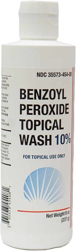 Benzoyl peroxide topical wash 10% - Personal Care