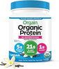 Orgain Organic Vegan 21g Protein + Superfoods Powder, Vanilla Bean, 1.12lb