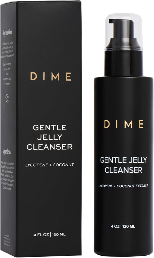 Dime Beauty Gentle Jelly Cleanser - Non-Foaming Gel Wash, 4 oz - Personal Care