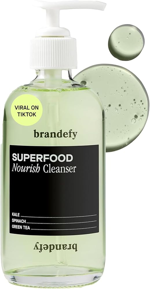Brandefy Superfood Face Wash Gentle Purifying Facial Cleanser - Personal Care
